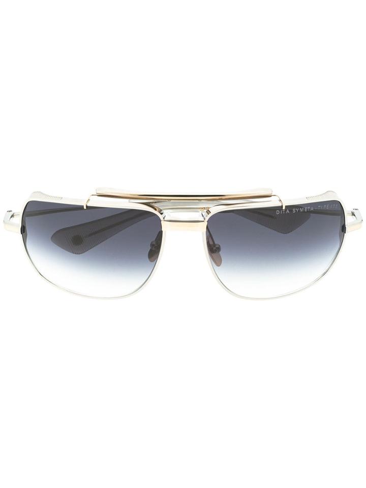 Dita Eyewear Gradient Sunglasses - Silver