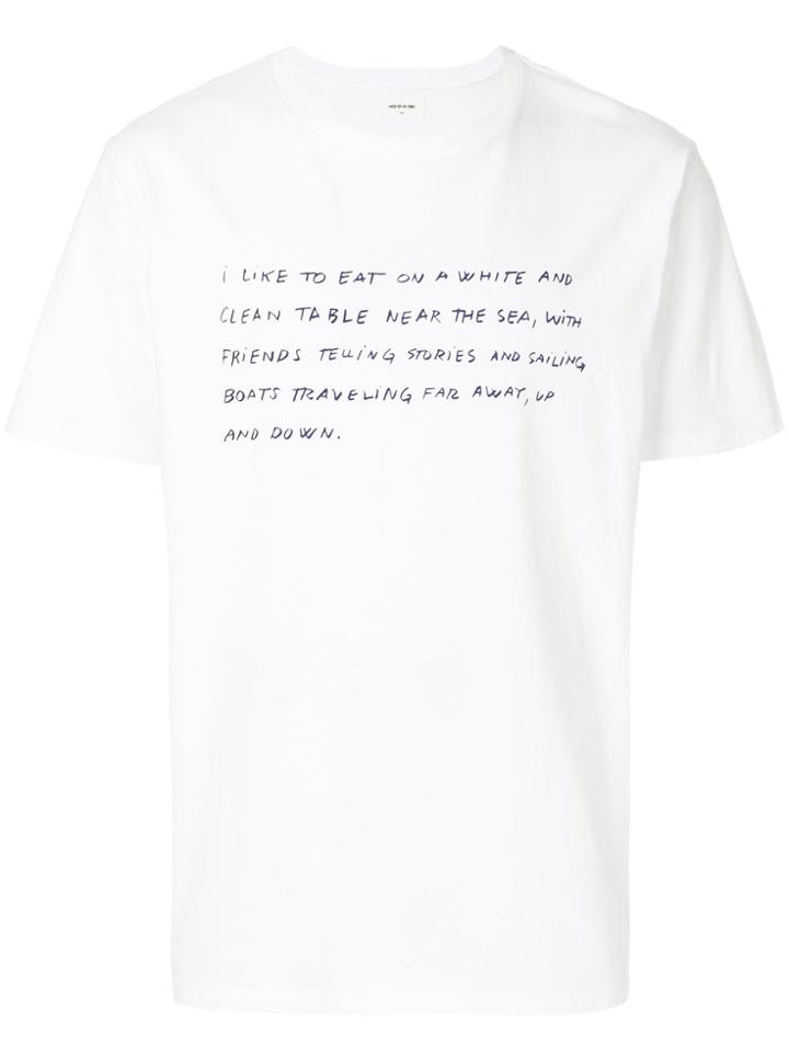 Wood Wood Near The Sea T-shirt - White