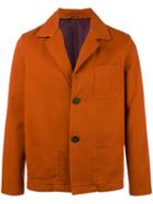 Doppiaa Boxy Jacket, Men's, Size: 50, Yellow/orange, Cotton/polyester