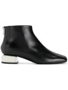 Pierre Hardy Contrast Sculpted Heel Ankle Boots - Black
