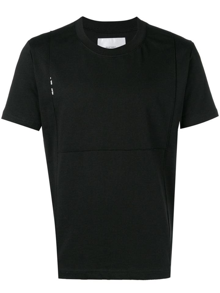 Heliot Emil Exposed Seam T-shirt - Black