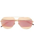 Dior Eyewear 'dior Split' Sunglasses - Metallic
