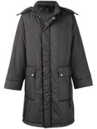 Odeur Oversized Padded Coat - Black