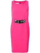 Moschino Buckle Detail Dress - Pink