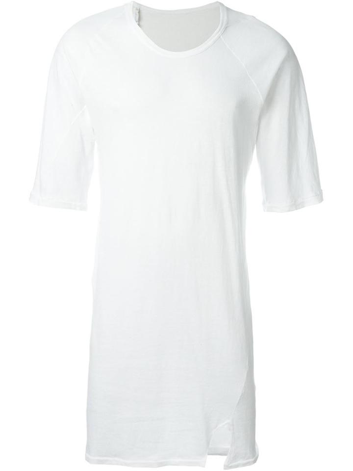 11 By Boris Bidjan Saberi Oversized T-shirt, Men's, Size: M, White, Cotton