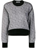Givenchy 4g Knitted Allover Sweatshirt - Black