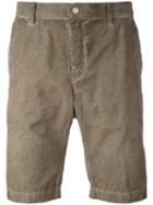 Corduroy Shorts - Men - Cotton - 52, Nude/neutrals, Cotton, Massimo Alba