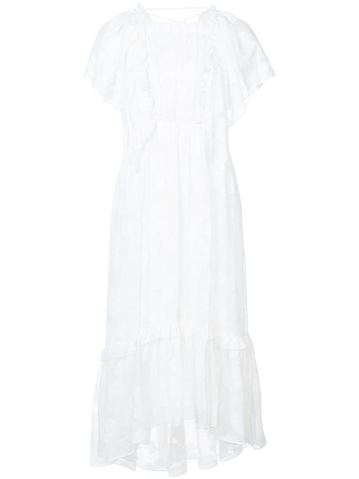 Ulla Johnson Mildred Floral Lace Dress - White