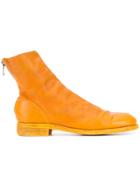 Guidi Ankle Boots - Yellow & Orange