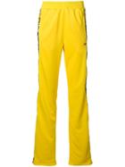 Fila Logo Stripe Track Pants - Yellow & Orange