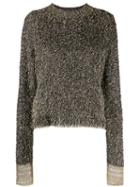 Sonia Rykiel Metallized Jumper - Gold