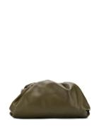 Bottega Veneta Plain Clutch Bag - Green