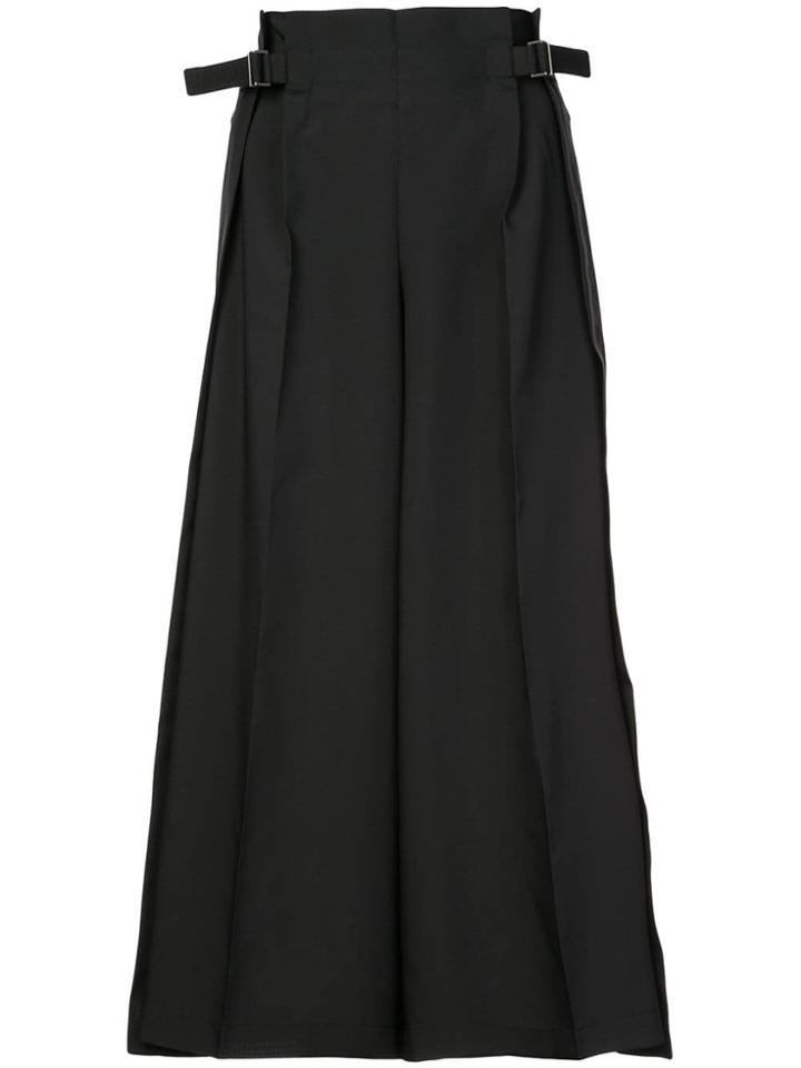 132 5. Issey Miyake Flat Bottoms 2 Pleat Pant - Black