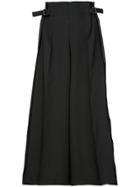 132 5. Issey Miyake Flat Bottoms 2 Pleat Pant - Black