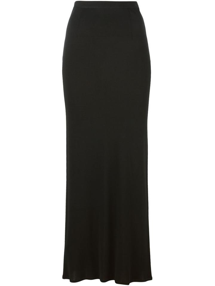 Krizia Vintage High Waisted Maxi Skirt