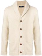 Polo Ralph Lauren Chunky Knitted Cardigan - Nude & Neutrals