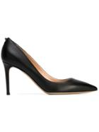 Valentino Garavani Classic Pumps, Women's, Size: 40, Black, Leather