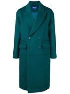 Ader Error Double-breasted Coat - Green