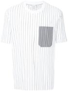 Ck Calvin Klein Honest Stripe Jersey T-shirt - White