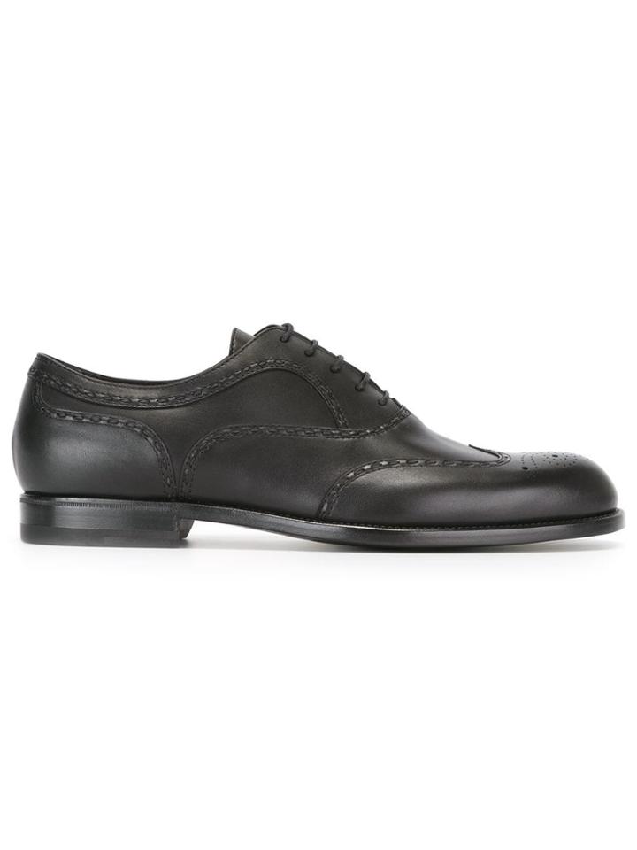 Bottega Veneta Oxford Shoes - Black