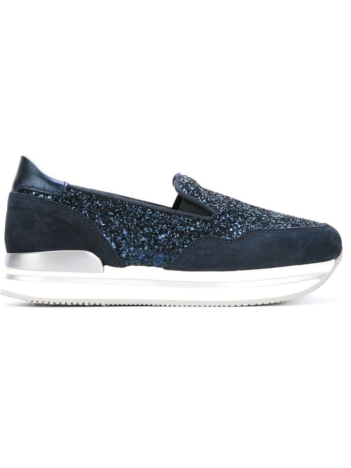 Hogan Glitter Slip-on Sneakers