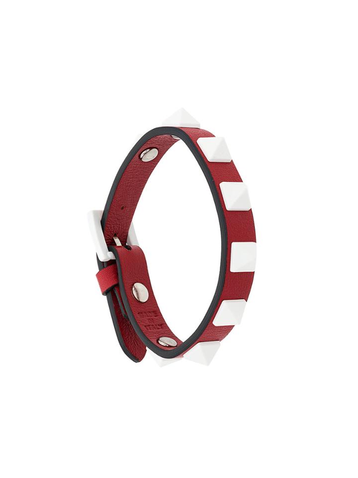 Valentino Valentino Garavani Free Rockstud Bracelet - Red