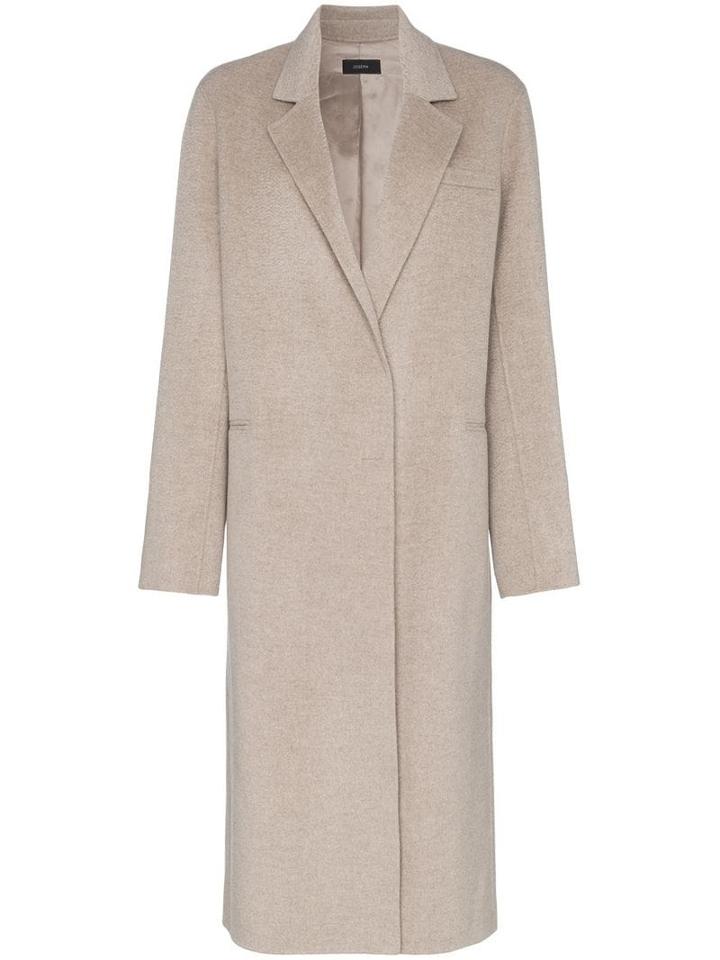 Joseph Signe Oversized Cashmere Coat - Neutrals