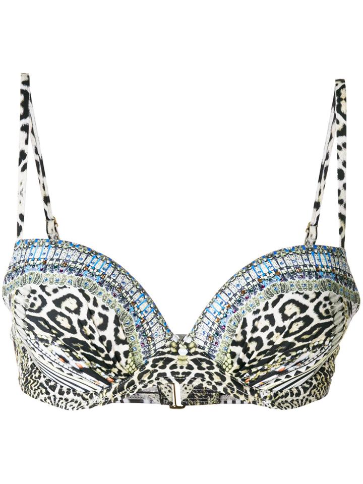 Camilla Animal Instinct Bikini Top - Multicolour