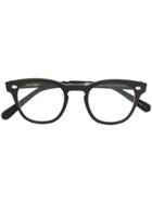 Garrett Leight Chunky Frame Glasses - Black