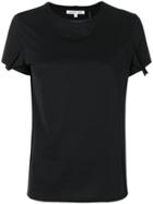 Helmut Lang Draped Detail T-shirt - Black
