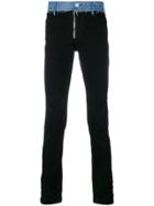 Rta Slim-fit Raw Edge Jeans - Black