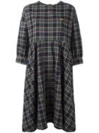 Maison Kitsuné Checked Dress, Women's, Size: 42, Cotton