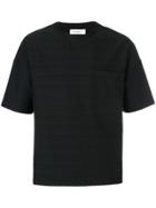 Jil Sander Striped T-shirt - Black