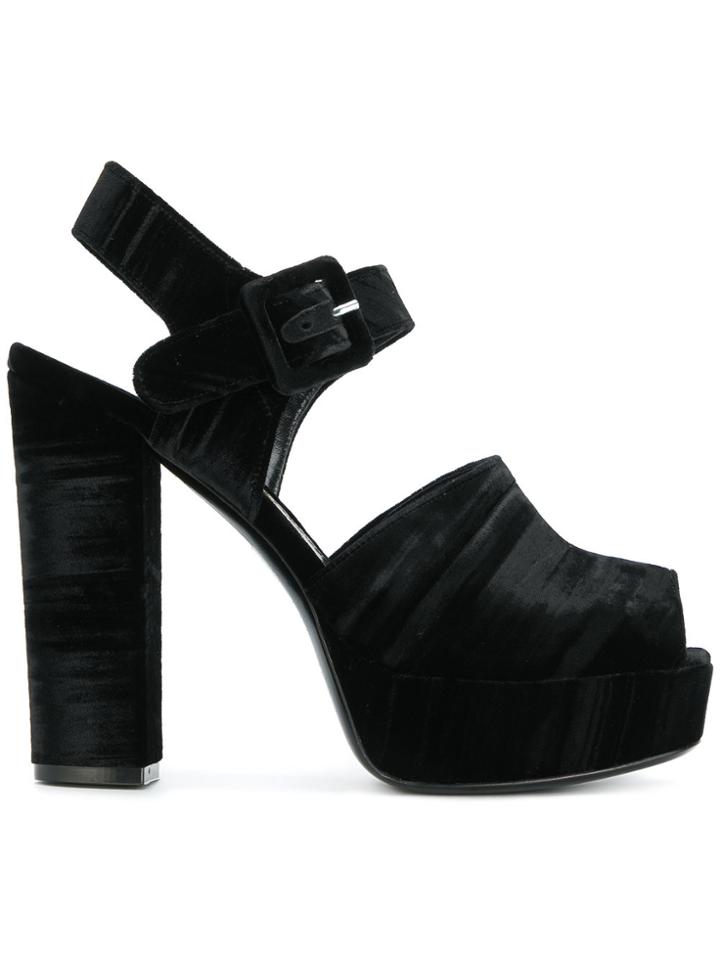 Deimille Platform Sandals - Black