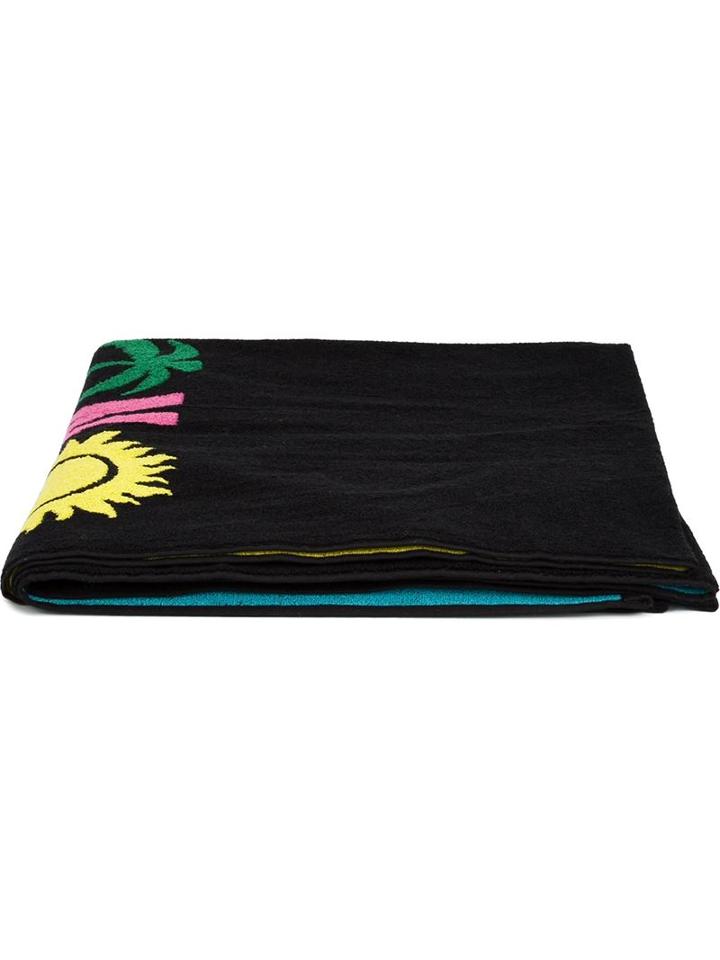 Moschino Swim Logo Beach Towel