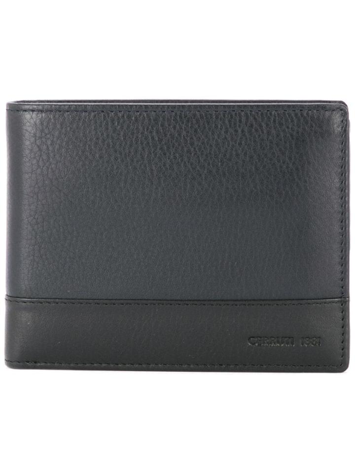 Cerruti 1881 Two Tone Foldover Wallet - Black