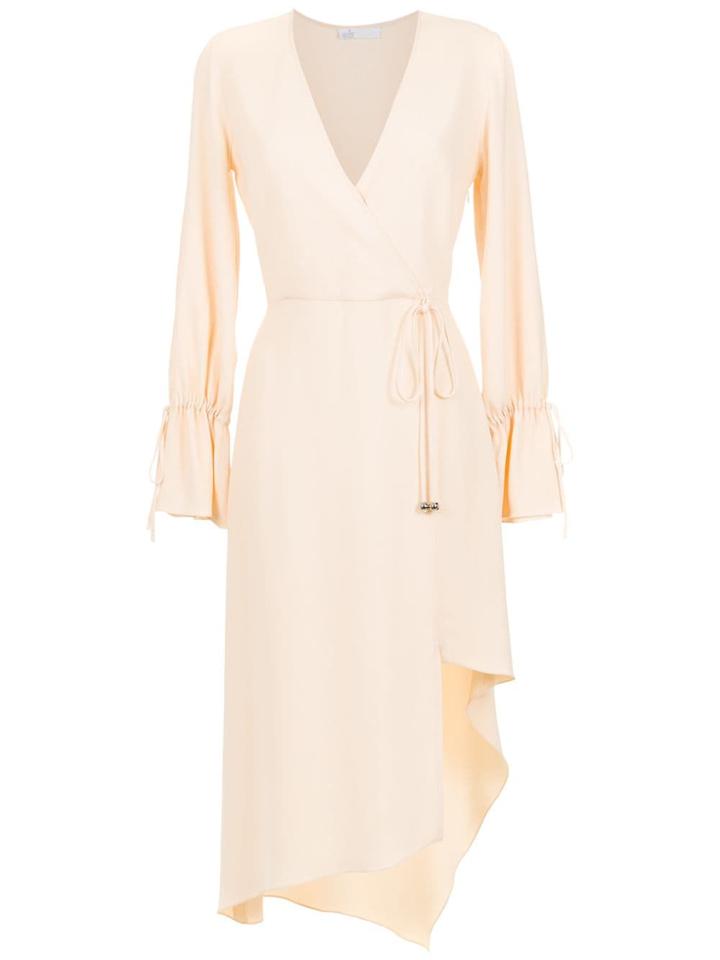 Nk Asymmetric Midi Dress - Nude & Neutrals