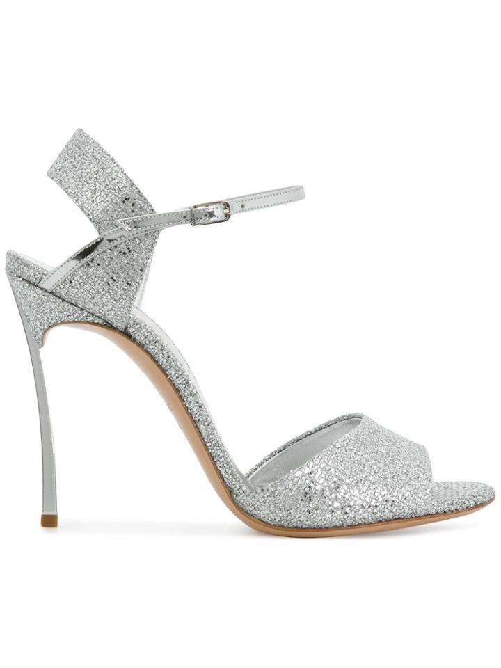 Casadei Glitter Stilettos - Metallic