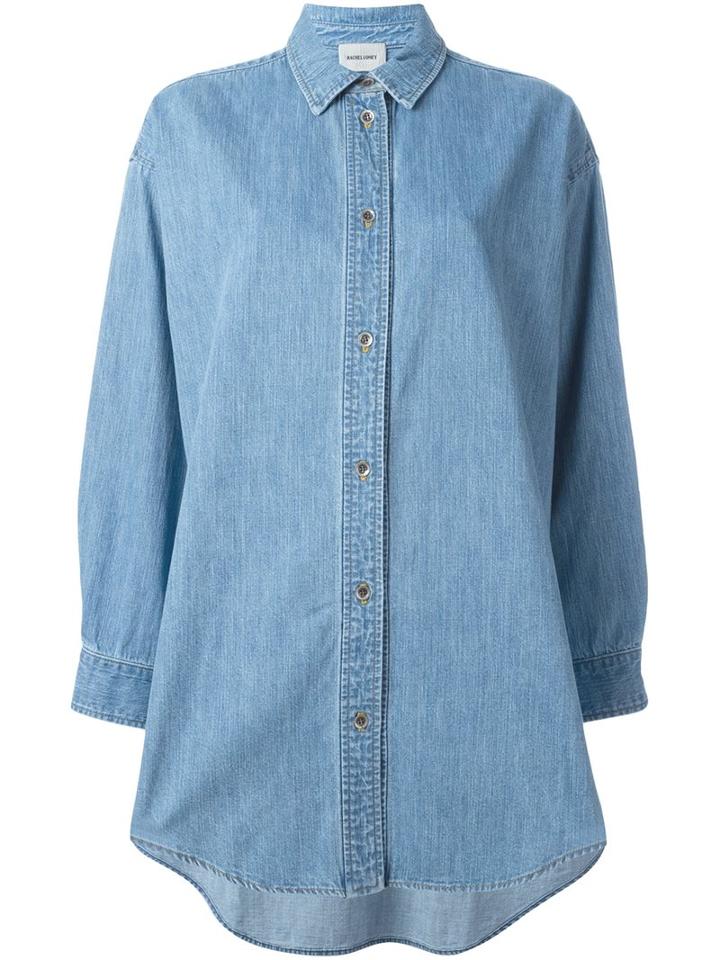 Rachel Comey 'ivins' Shirt, Women's, Size: Medium/large, Blue, Cotton