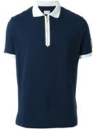 Moncler Gamme Bleu Logo Polo Shirt, Men's, Size: M, Blue, Cotton