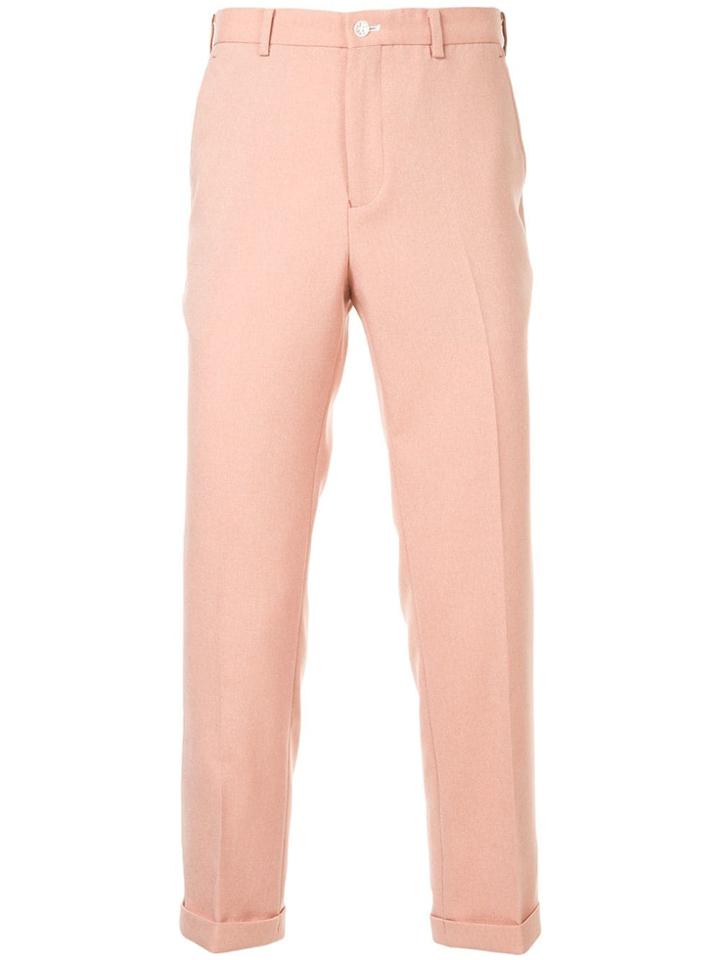 Loveless Tailored Fitted Trousers - Pink