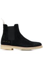 Common Projects Suede Ankle Boots - Black