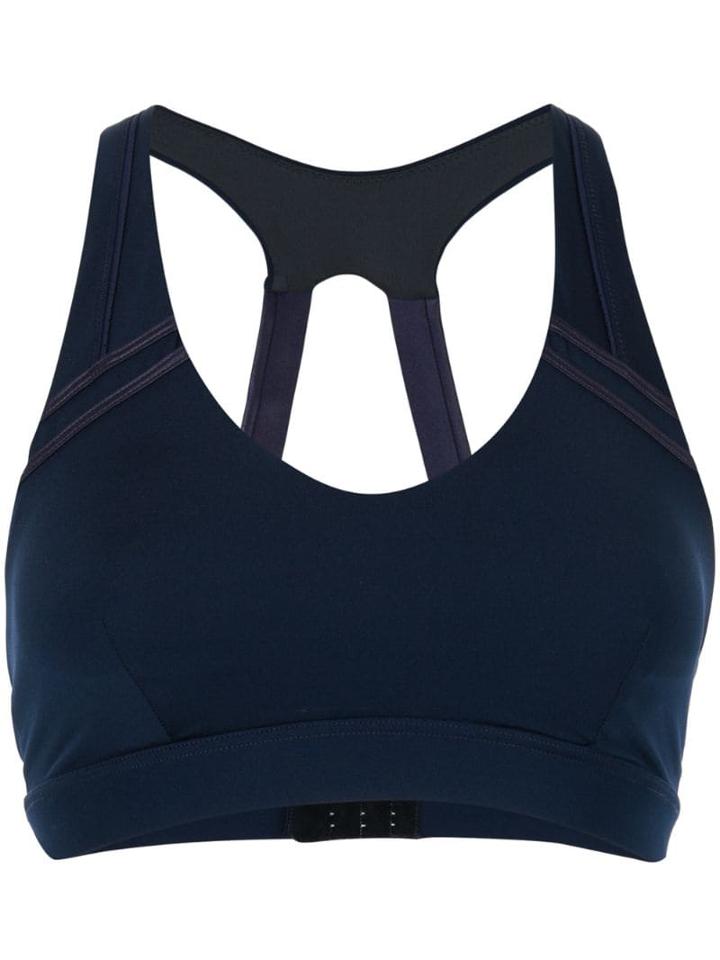 The Upside Sports Bra With Stitch Detail - Blue