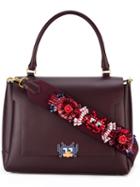 Anya Hindmarch Arcade Motif Embellished Tote, Women's, Red