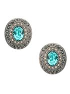Camila Klein Stras Embellished Earrings - Metallic