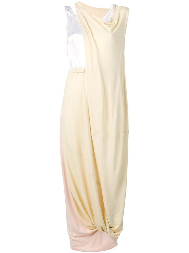Marni Layered Jersey Dress - Neutrals
