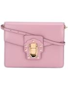 Dolce & Gabbana - Lucia Shoulder Bag - Women - Leather - One Size, Women's, Pink/purple, Leather