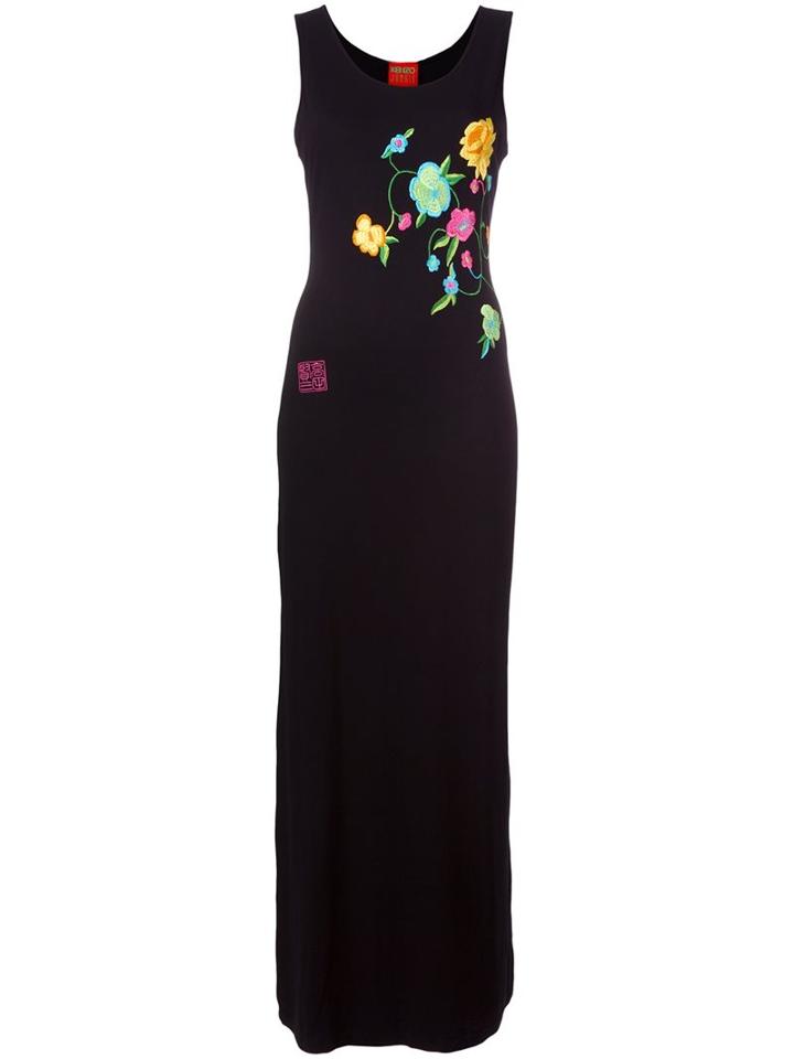 Kenzo Jungle Vintage Kenzo Long Slip Dress