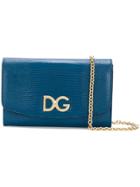 Dolce & Gabbana Crossbody Wallet Bag - Blue