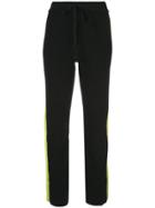 Zoe Jordan Side Stripe Track Trousers - Black